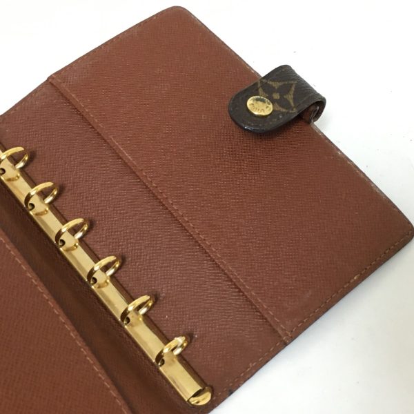 37613069 6 Louis Vuitton Agenda Monogram Canvas Notebook Brown