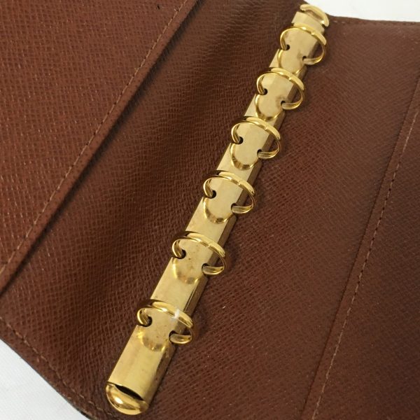 37613069 9 Louis Vuitton Agenda Monogram Canvas Notebook Brown