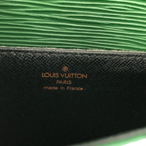 37614765 7 Louis Vuitton Mini Sun Crew Leather Shoulder Bag Borneo Green