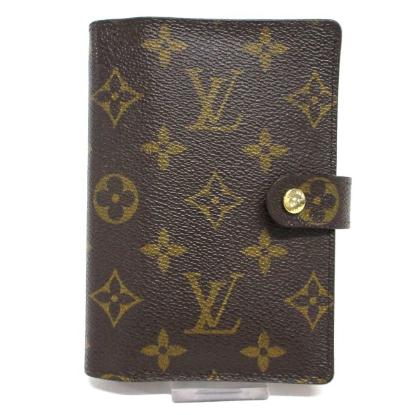 37615060 1 Louis Vuitton Agenda Monogram Canvas Notebook Brown