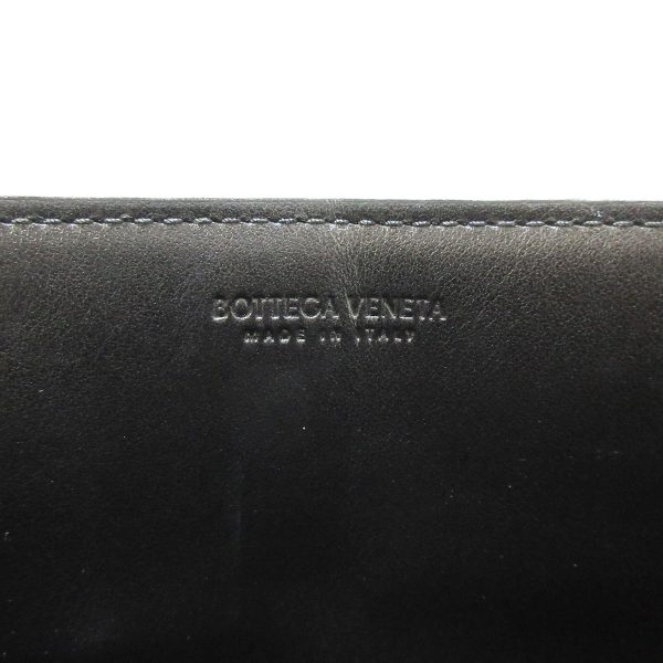 37626501 7 Bottega Veneta Mini Cassette Shoulder Black Leather