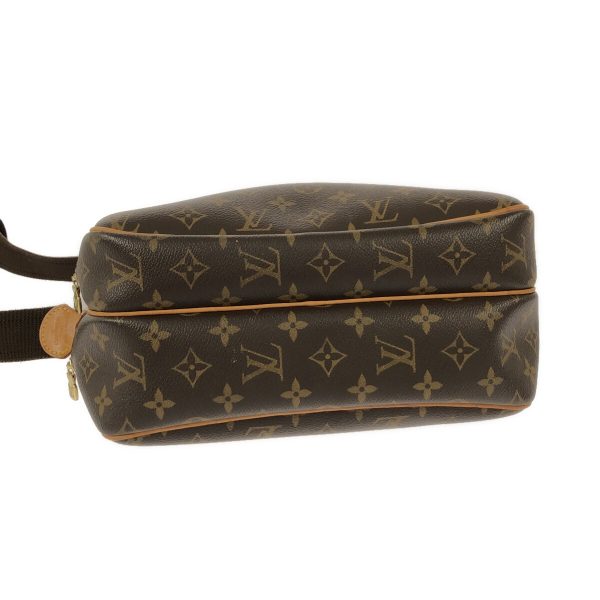 37626912 4 Louis Vuitton Reporter Monogram Canvas Shoulder Bag Brown