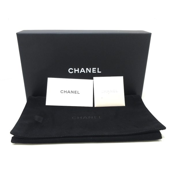 37627120 9 Chanel Matelasse Long Wallet Gold Hardware Round Zipper Caviar Skin Black