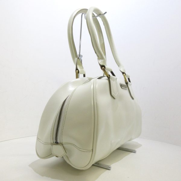 37627713 2 Burberry Shoulder Bag Plaid Pattern Ivory