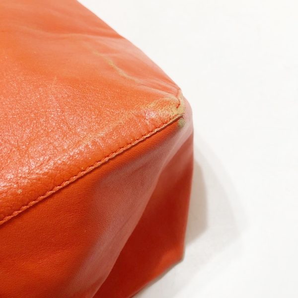 37628863 5 Celine Horizontal Cover Leather Tote Bag Orange