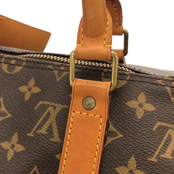 37629054 10 Louis Vuitton Keepall Bandouliere Monogram Canvas Boston Bag Brown