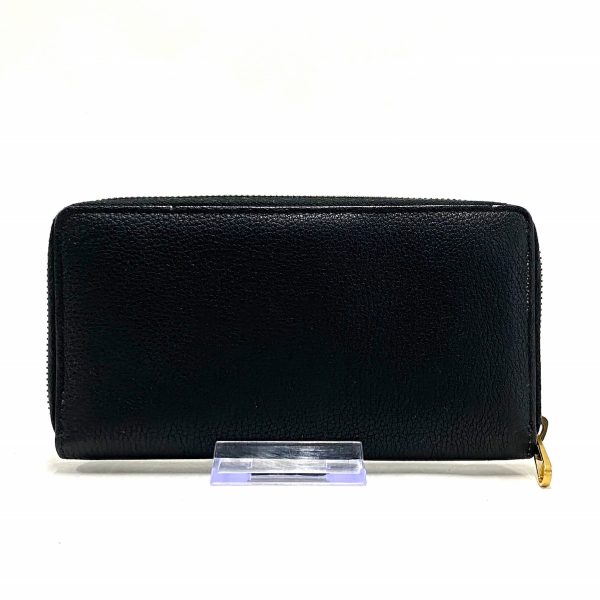 37629614 2 Gucci Print Zip Around Wallet Black Leather