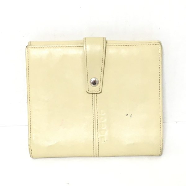 37629748 1 Loewe W Hook Wallet Leather Beige