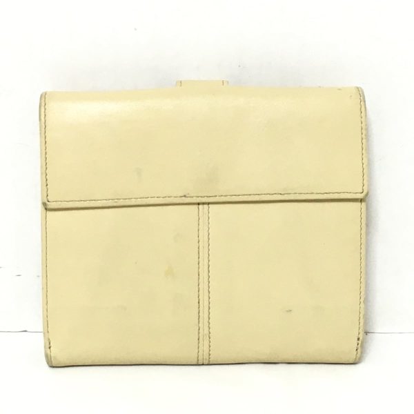 37629748 2 Loewe W Hook Wallet Leather Beige