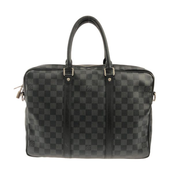 37629761 3 Louis Vuitton PDV PM Damier Graphite Canvas Business Bag Brown