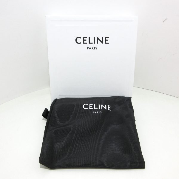 37630517 7 Celine Triomphe Canvas Passport Case Black