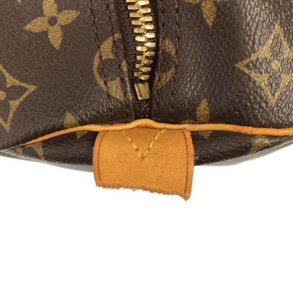 37630654 15 Louis Vuitton Keepall Monogram Canvas Boston Bag Brown