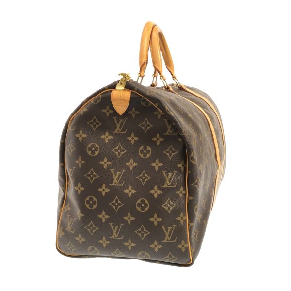 37630654 2 Louis Vuitton Keepall Monogram Canvas Boston Bag Brown