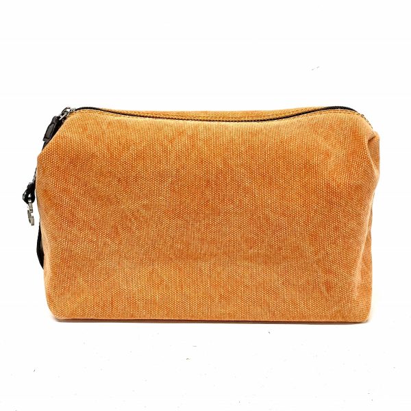 37631348 2 Salvatore Ferragamo Canvas Pouch Orange