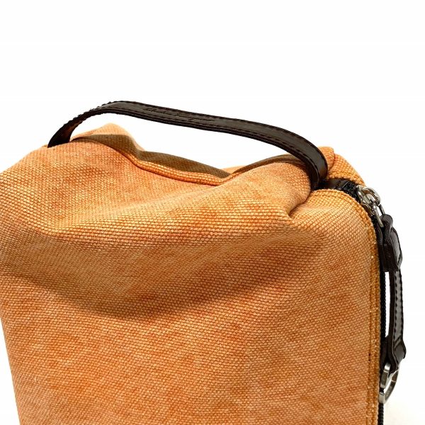 37631348 7 Salvatore Ferragamo Canvas Pouch Orange