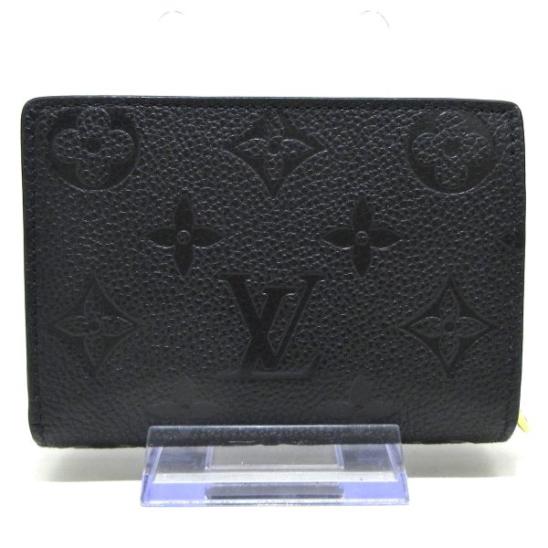 37632286 2 Louis Vuitton Portefeuille Claire Empreinte Wallet Noir Black