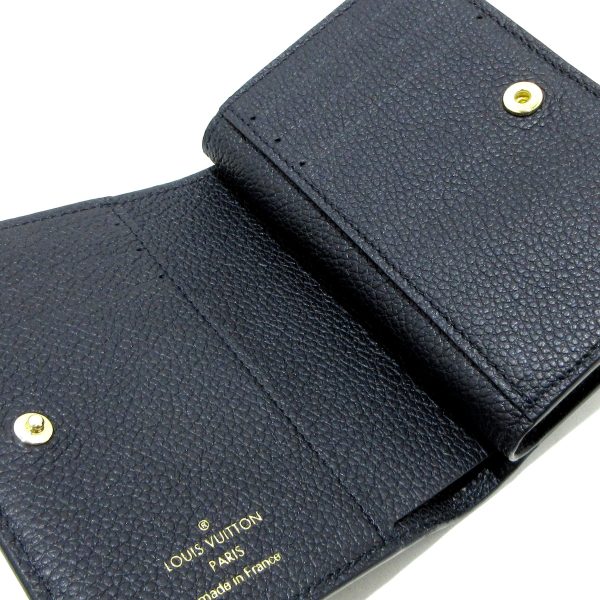 37632286 3 Louis Vuitton Portefeuille Claire Empreinte Wallet Noir Black