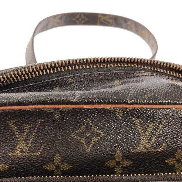 37632288 12 Louis Vuitton Nile Monogram Canvas Shoulder Bag Brown