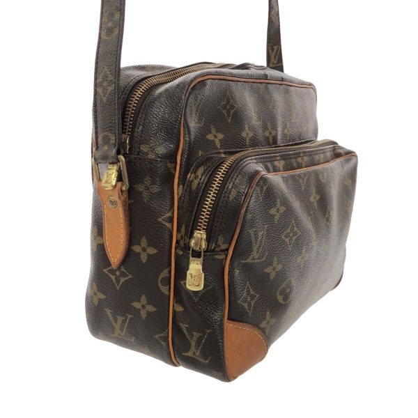 37632288 2 Louis Vuitton Nile Monogram Canvas Shoulder Bag Brown