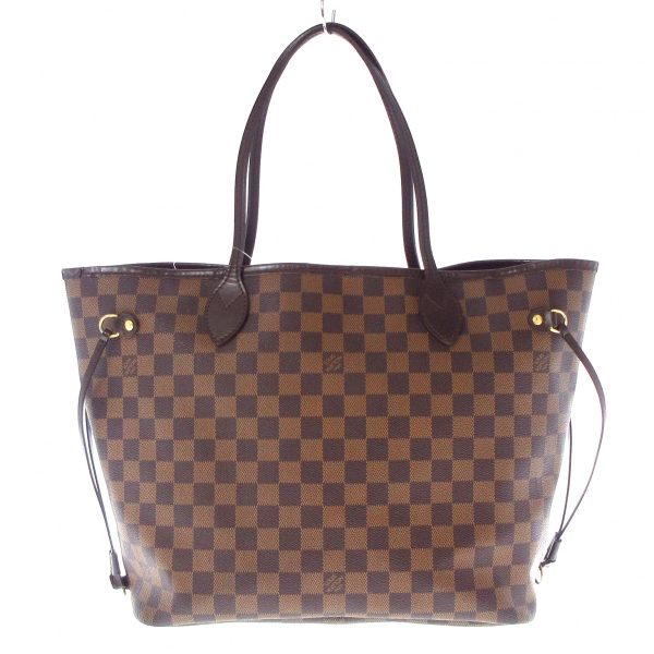 37634454 3 Louis Vuitton Neverfull Canvas Damier Tote Bag Ebene