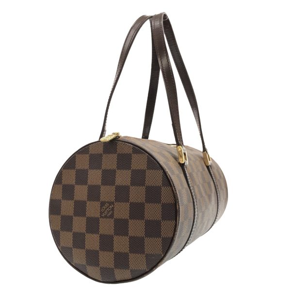 37634728 2 Louis Vuitton Papillon Damier Canvas Handbag Ebene