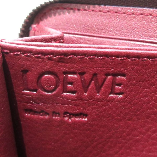 37634919 4 Loewe Coin Case Leather Bordeaux