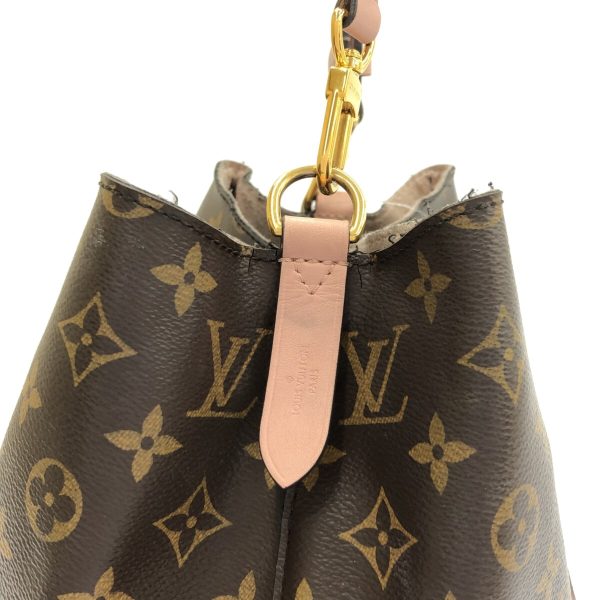 37643143 10 Louis Vuitton Neonoe Monogram Canvas Shoulder Bag Rose Poudre