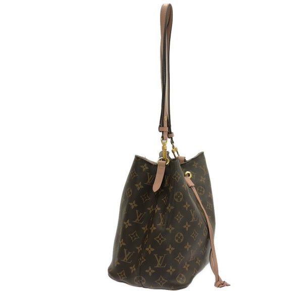 37643143 2 Louis Vuitton Neonoe Monogram Canvas Shoulder Bag Rose Poudre