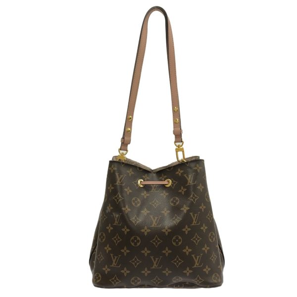 37643143 3 Louis Vuitton Neonoe Monogram Canvas Shoulder Bag Rose Poudre