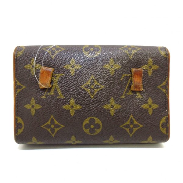 37662294 3 Louis Vuitton Pochette Florentine Canvas Monogram Waist Pouch Brown