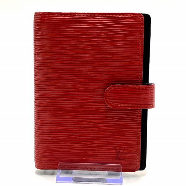 37670539 1 Louis Vuitton Agenda Leather Notebook Castilian Red