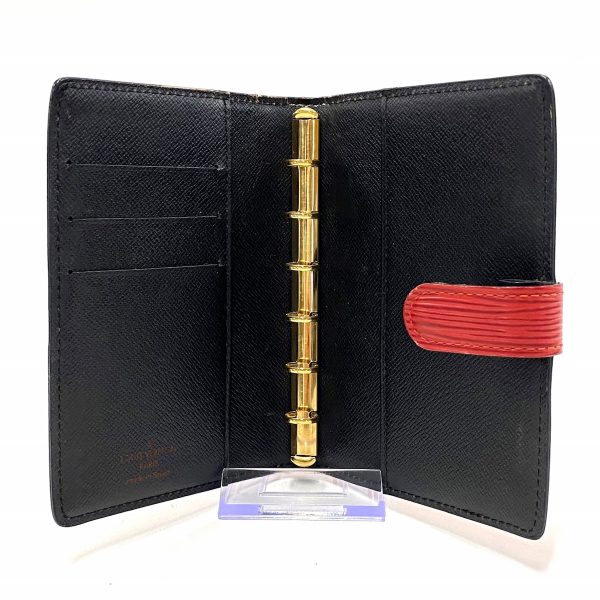 37670539 3 Louis Vuitton Agenda Leather Notebook Castilian Red