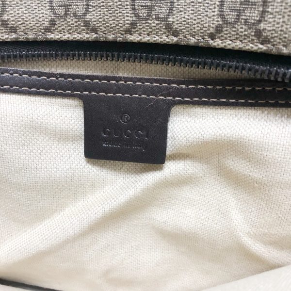 37670806 8 Gucci Gg Supreme Leather Handbag Beige