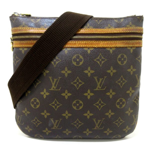 37671166 1 Louis Vuitton Pochette Bossfall Monogram Canvas Shoulder Bag Brown