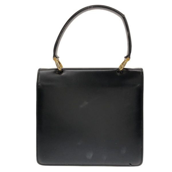 37671601 3 Celine Gancini Leather Handbag Black