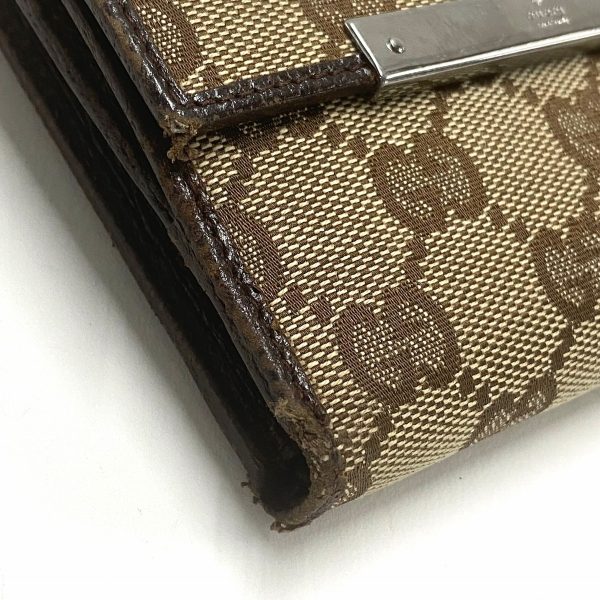 37672729 6 Gucci Gg Pattern Jacquard Wallet Light Brown