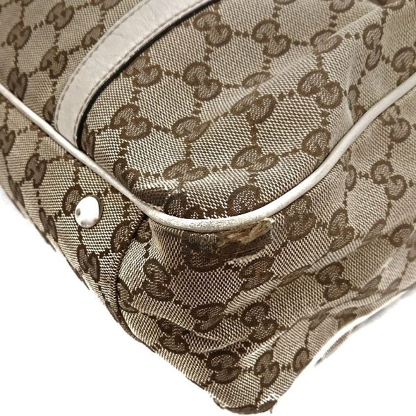 37673408 5 Gucci Gg Twins Jacquard Tote Bag Brown