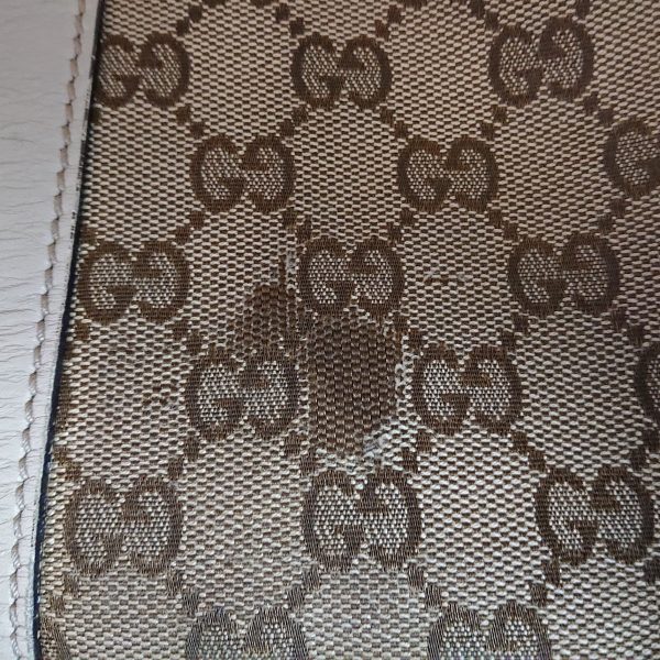 37673408 9 Gucci Gg Twins Jacquard Tote Bag Brown