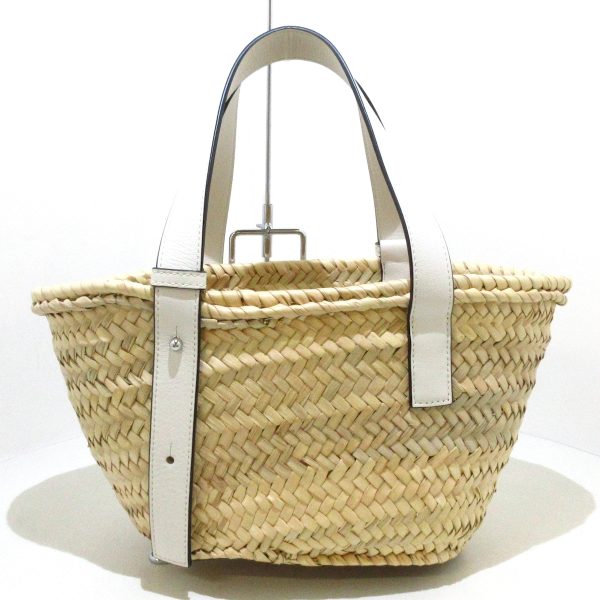 37675335 3 Loewe Basket Tote Bag Leather Beige