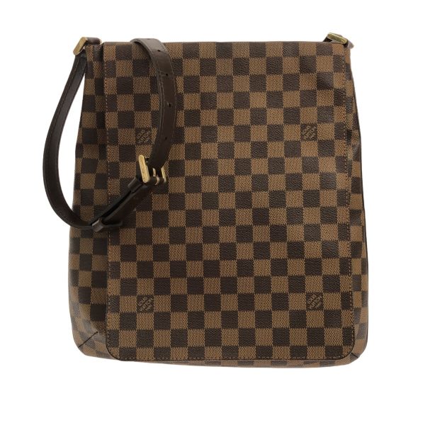 37678492 1 Louis Vuitton Musette Shoulder Bag Damier Canvas Ebene