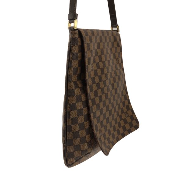 37678492 2 Louis Vuitton Musette Shoulder Bag Damier Canvas Ebene