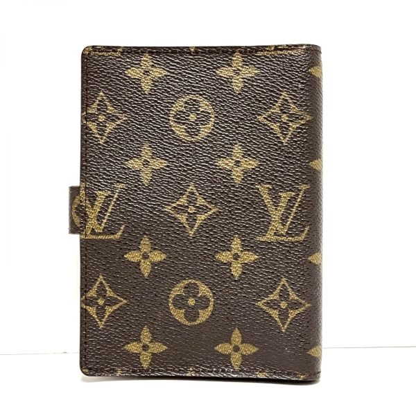 37680161 2 Louis Vuitton Agenda Canvas Monogram Notebook Brown