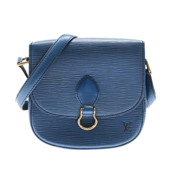 37687502 1 Louis Vuitton Mini Sun Leather Shoulder Bag Blue