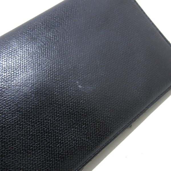 37701229 7 Chanel Coco Button Long Wallet Caviar Skin Black