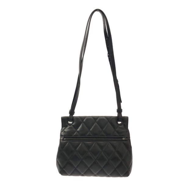 37708355 3 Balenciaga Quilted Leather Shoulder Bag Black