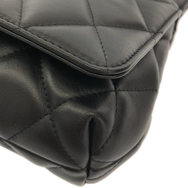 37708355 5 Balenciaga Quilted Leather Shoulder Bag Black