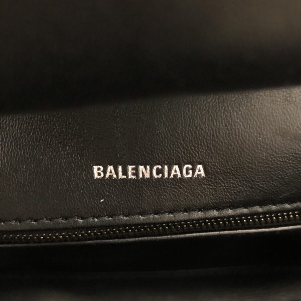 37708355 7 Balenciaga Quilted Leather Shoulder Bag Black