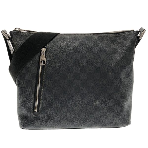 37715225 1 Louis Vuitton Mick Canvas Damier Shoulder Bag Graphite