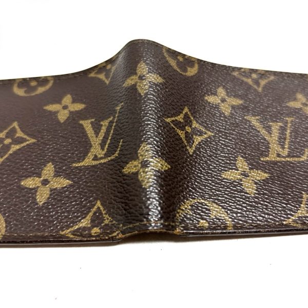 37726483 8 Louis Vuitton Portobier Canvas Monogram Billfold Brown