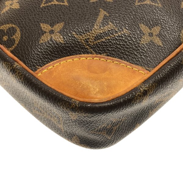 37727133 5 Louis Vuitton Danube Canvas Monogram Shoulder Bag Brown